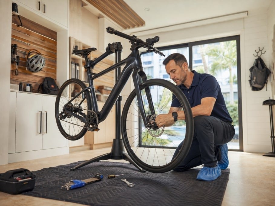 Professional bicycle assembly service in South Florida