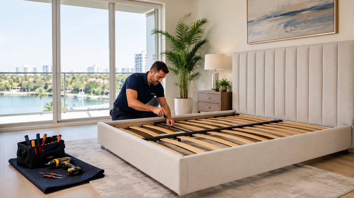 Professional furniture assembly service in Boca Raton Florida