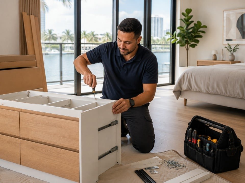 IKEA and flat pack furniture assembly service